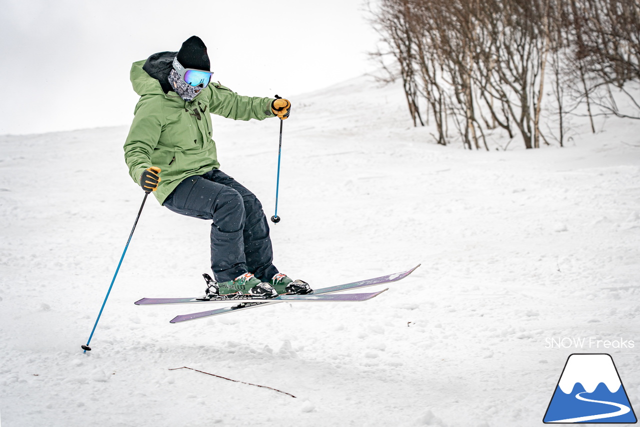 サッポロテイネ｜今シーズンは春セッション！プロスキーヤー・谷藤昌司さんと滑る１日。まさかのパウダー？！